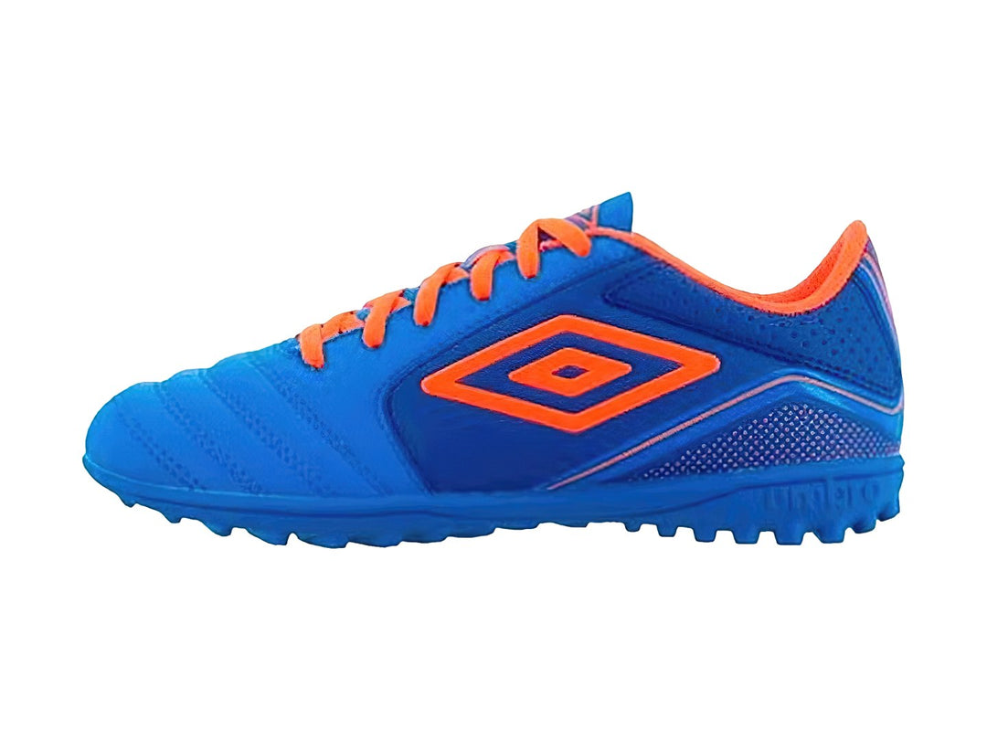 Tenis de Fútbol Umbro Classico XII LT Azul y Naranja para Nino