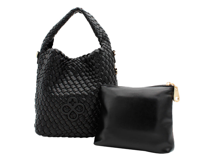 Bolsa de Hombro Jaime Ibiza Negro para Mujer