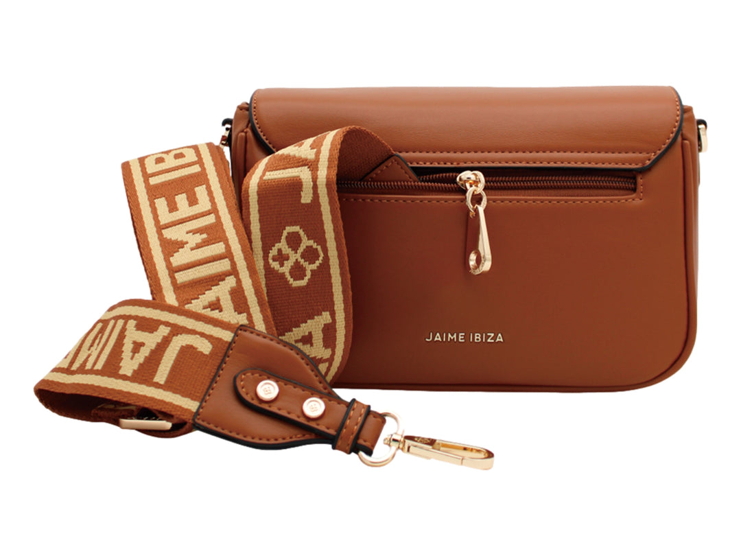 Bolso de Hombro Jaime Ibiza Caramelo para Mujer