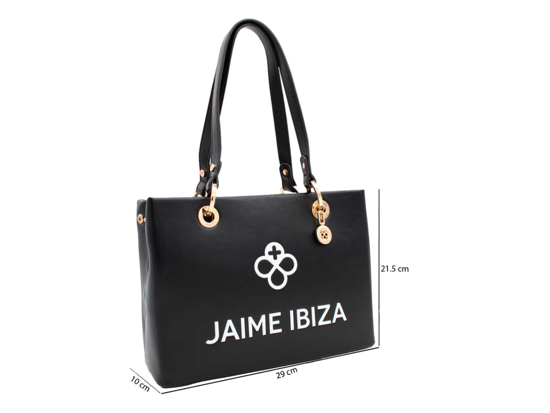 Bolsa de Hombro Jaime Ibiza Negro para Mujer