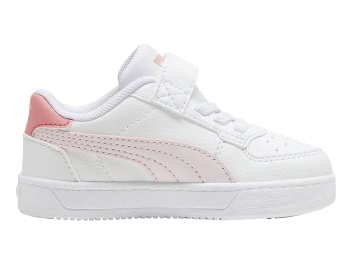 Tenis PUMA Caven 2.0 Blanco y Rosa para Niña