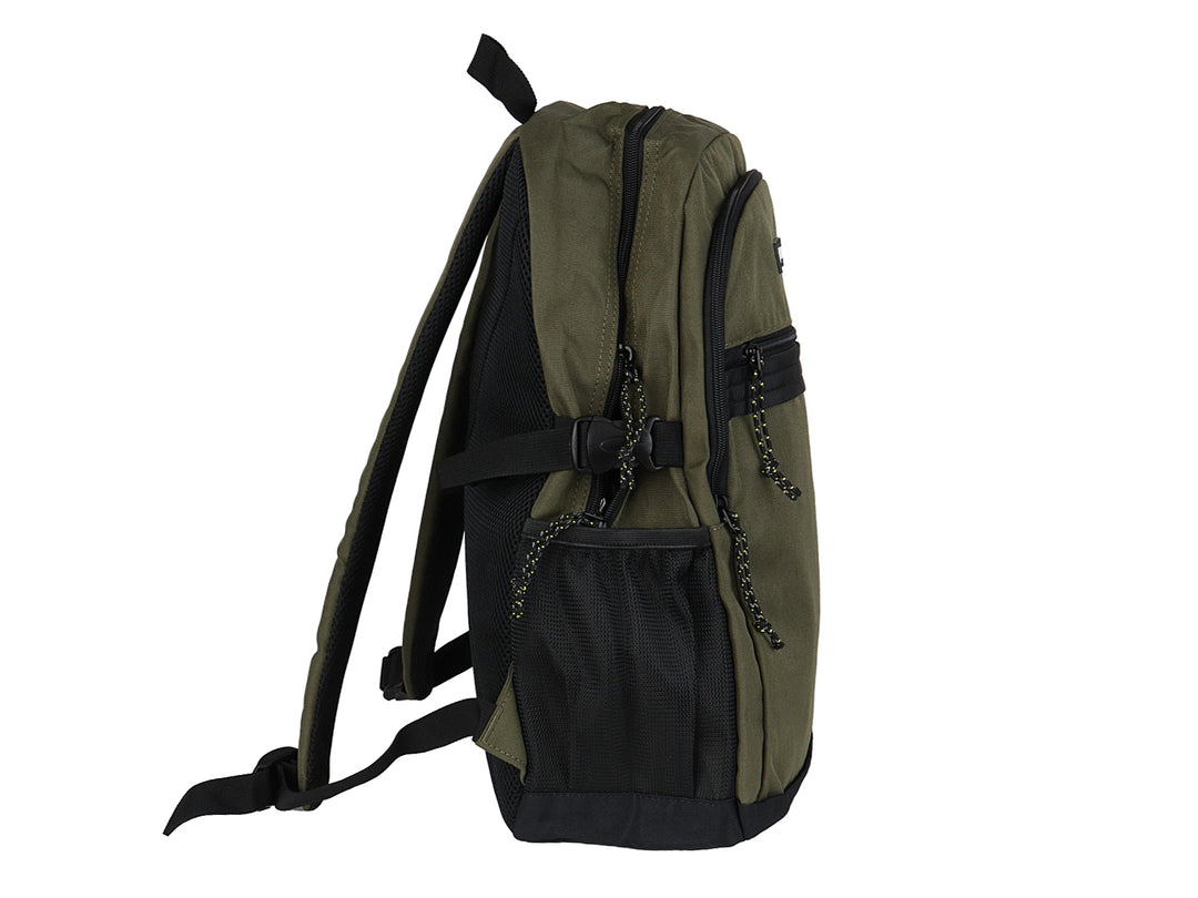Mochila Terry AOK Verde Militar y Negro para Hombre