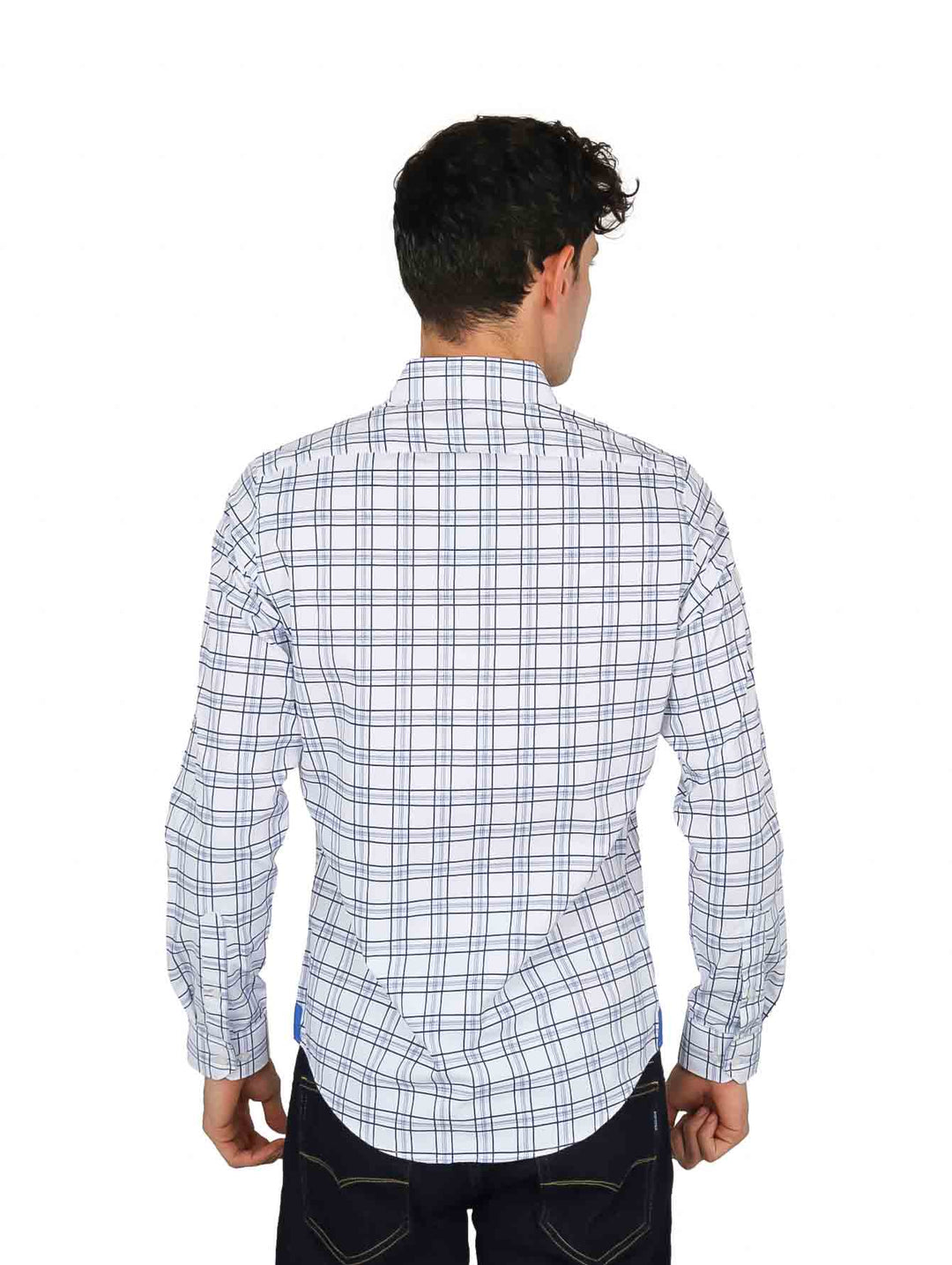 Camisa de Vestir John Henry Blanco para Hombre