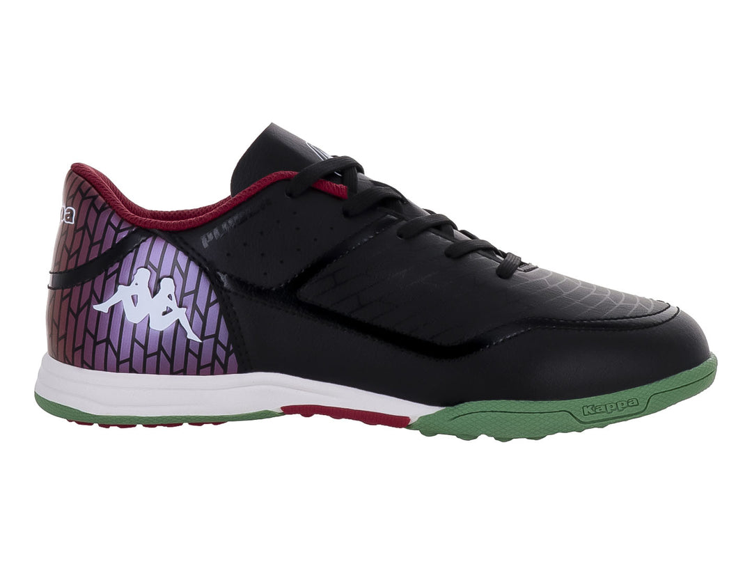 Tenis de Fútbol Kappa Kombat Player Negro y Verde para Niño
