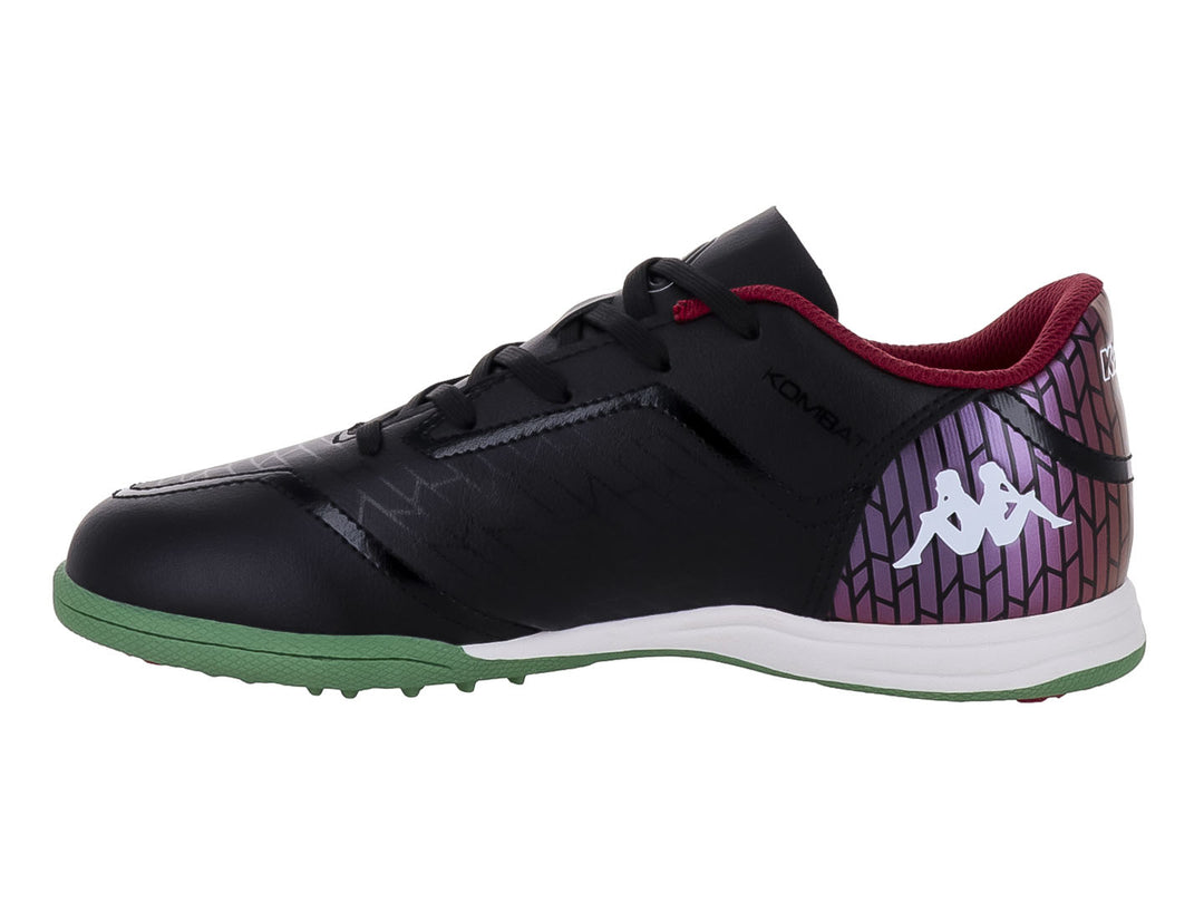Tenis de Fútbol Kappa Kombat Player Negro y Verde para Niño