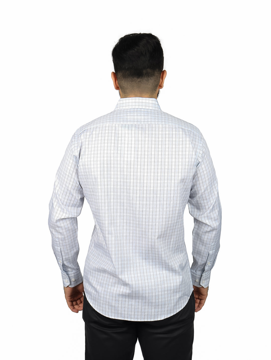 Camisa Mariscal Manga Larga Aqua para Hombre