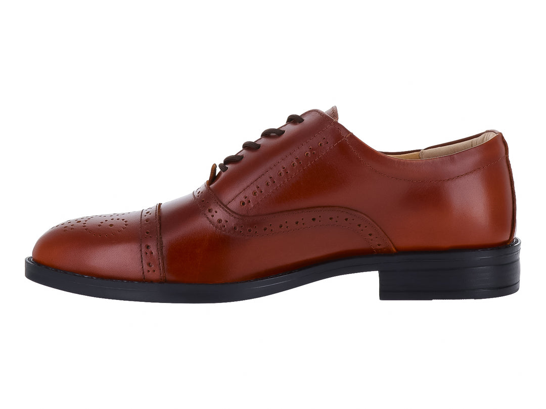 Zapatos Formales Gran Emyco Color Brandy para Hombre