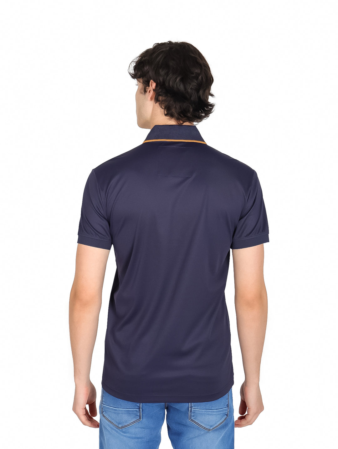 Playera Polo Platini Azul Marino para Hombre