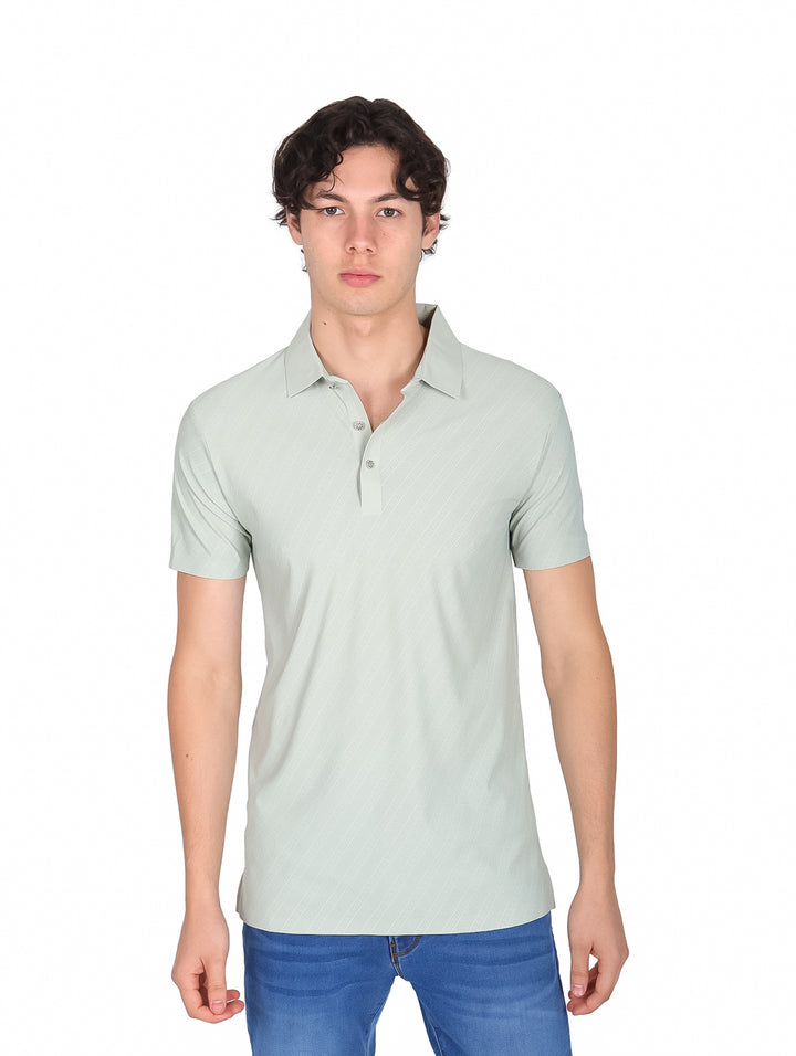 Playera Polo Platini Verde para Hombre