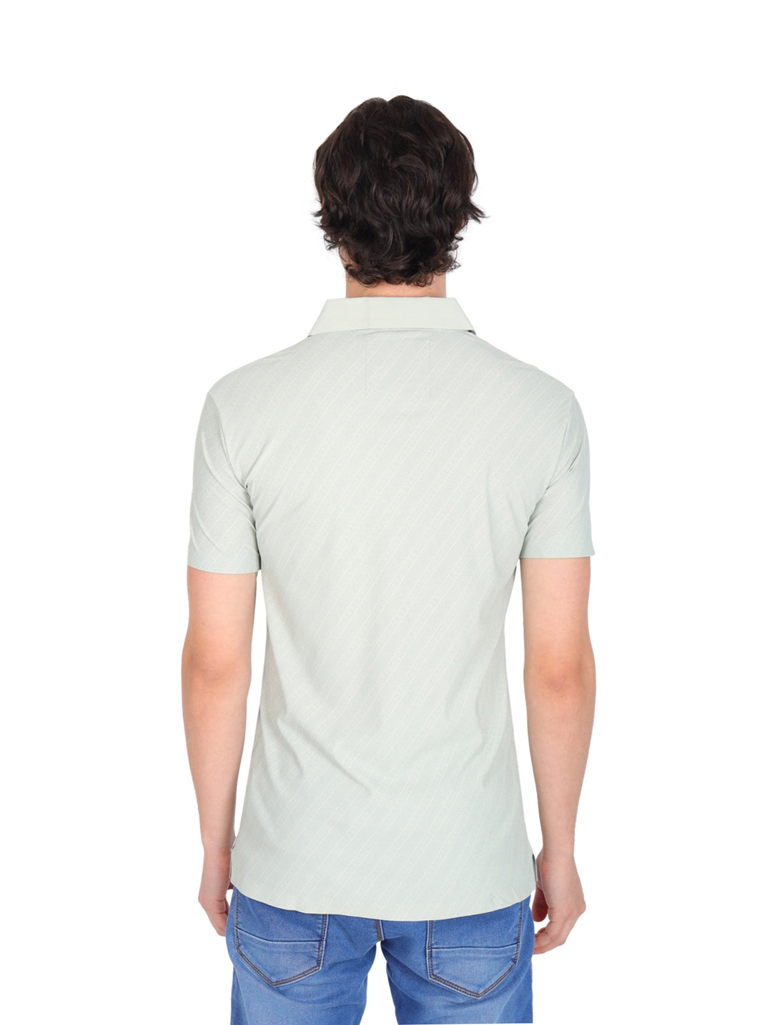 Playera Polo Platini Verde para Hombre