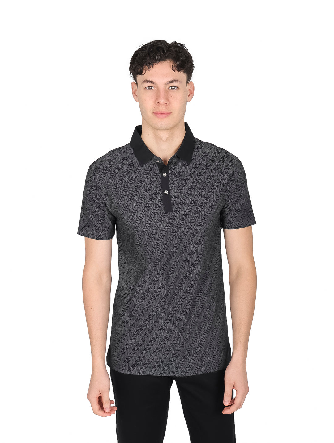 Playera Polo Platini Negro para Hombre