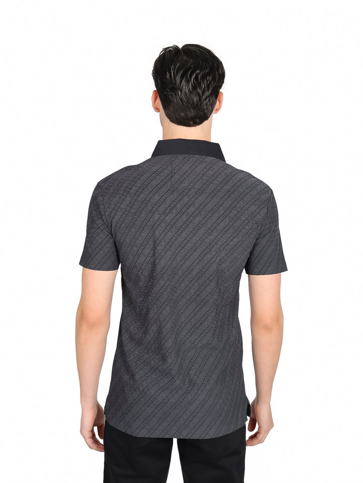 Playera Polo Platini Negro para Hombre