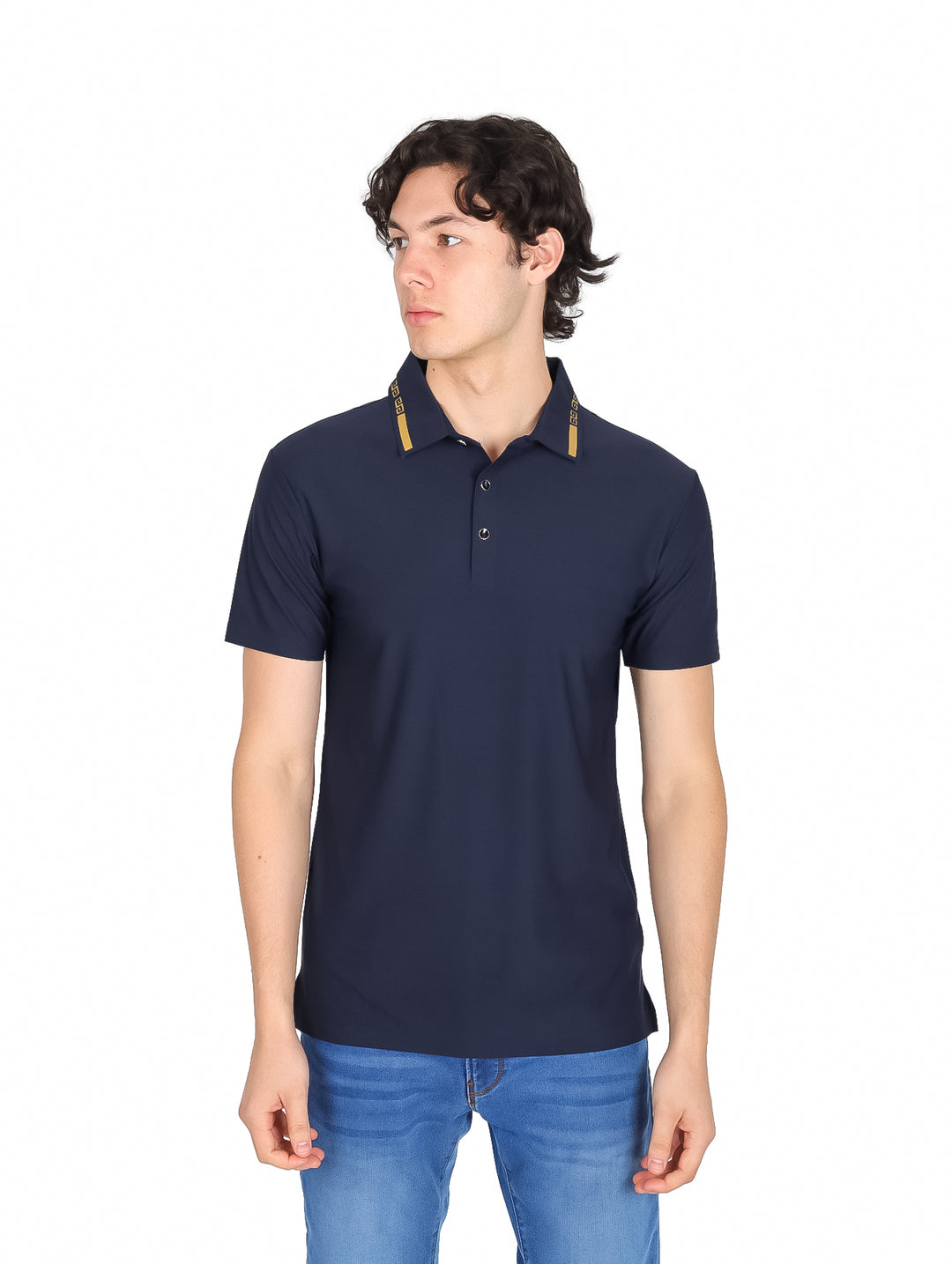 Playera Polo Platini Navy para Hombre