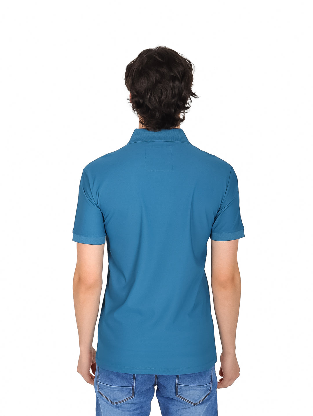 Playera Polo Platini Color Teal para Hombre