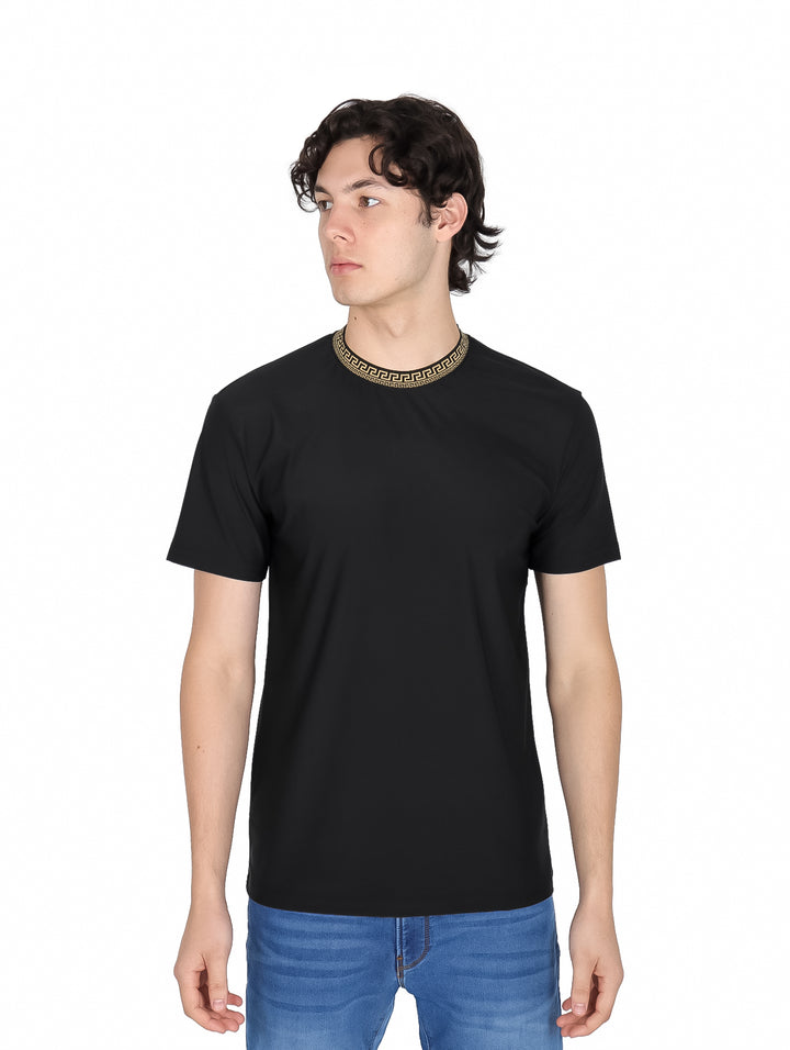 Playera Platini Negra para Hombre