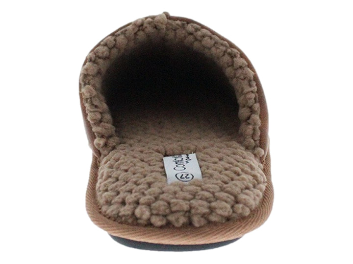 Pantuflas Comfort Fit Camel para Hombre