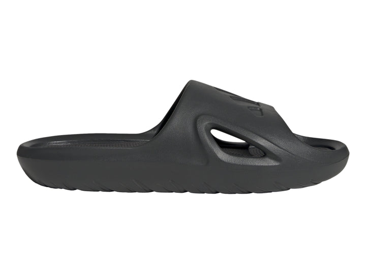 Sandalia Adidas Adicane Slide en color negro con diseño deportivo y minimalista.