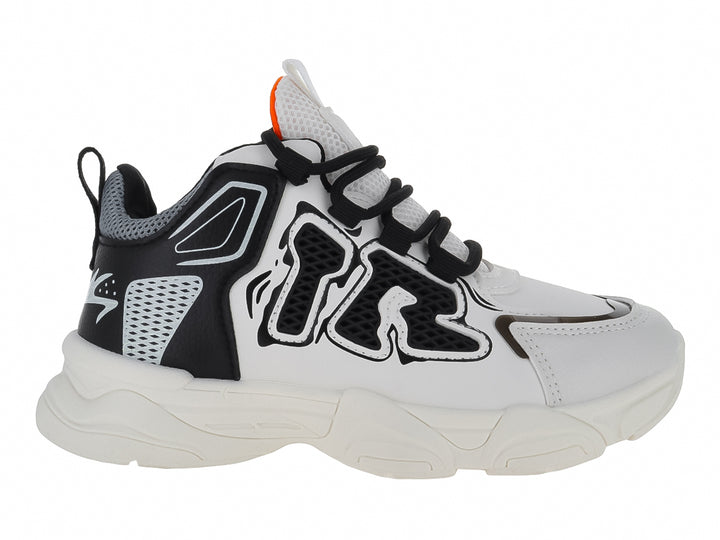 Tenis ATOK Blanco y Negro para Niño