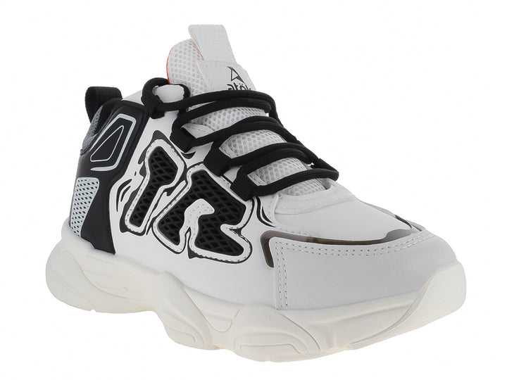 Tenis ATOK Blanco y Negro para Niño