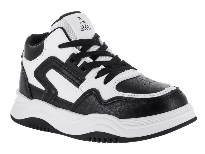 Tenis ATOK Blanco y Negro para Niño
