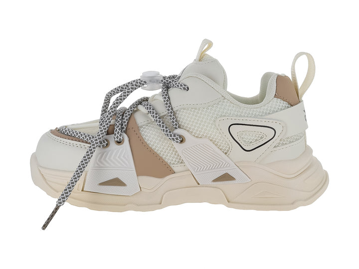 Tenis ATOK Chunky Beige para Niña