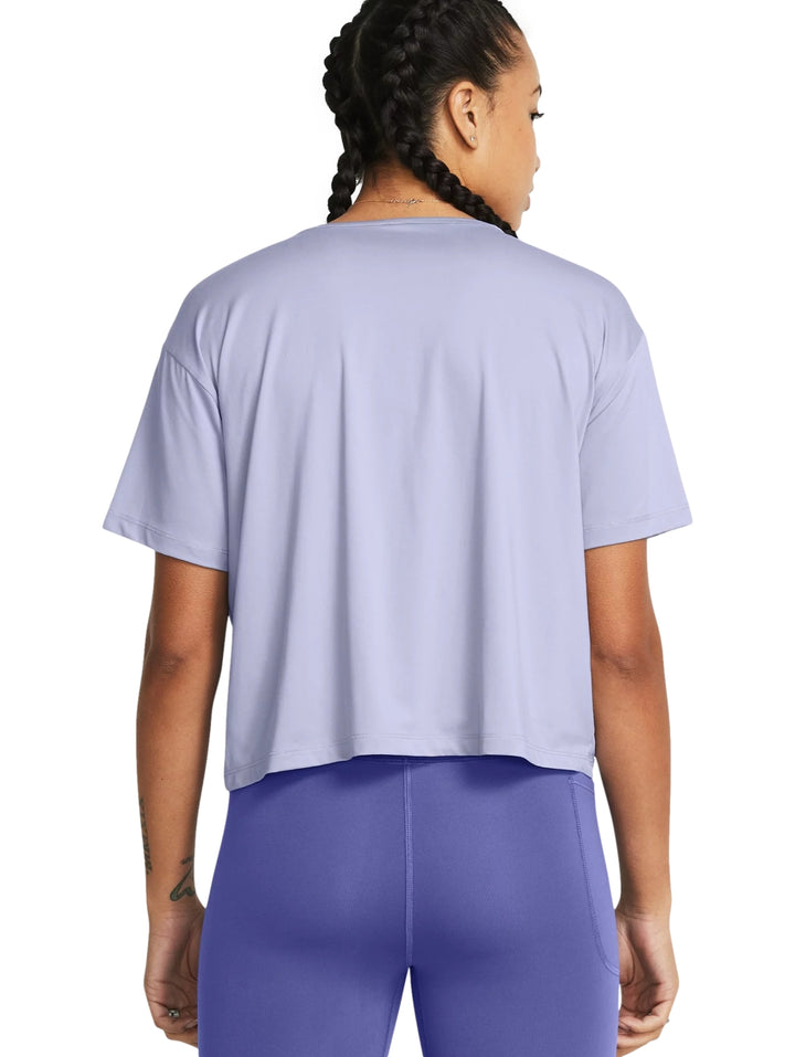Playera Under Armour Motion SS Morada para Mujer