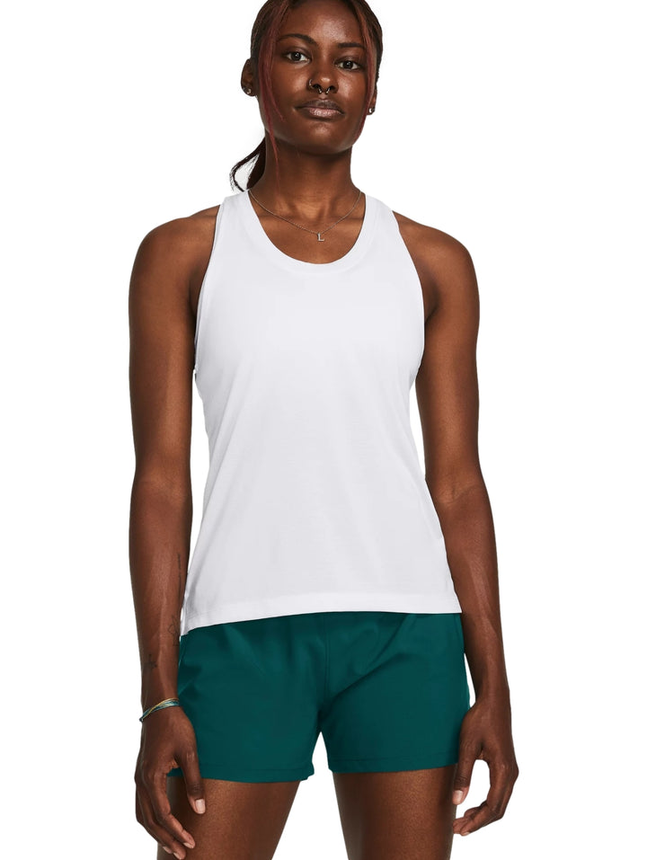 Under Armour UA Launch Singlet Blanca para Mujer
