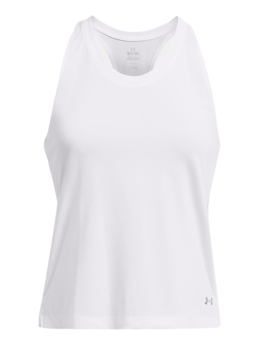 Under Armour UA Launch Singlet Blanca para Mujer