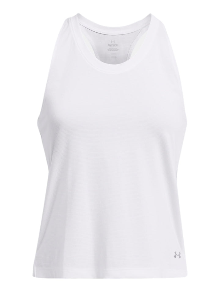 Under Armour UA Launch Singlet Blanca para Mujer