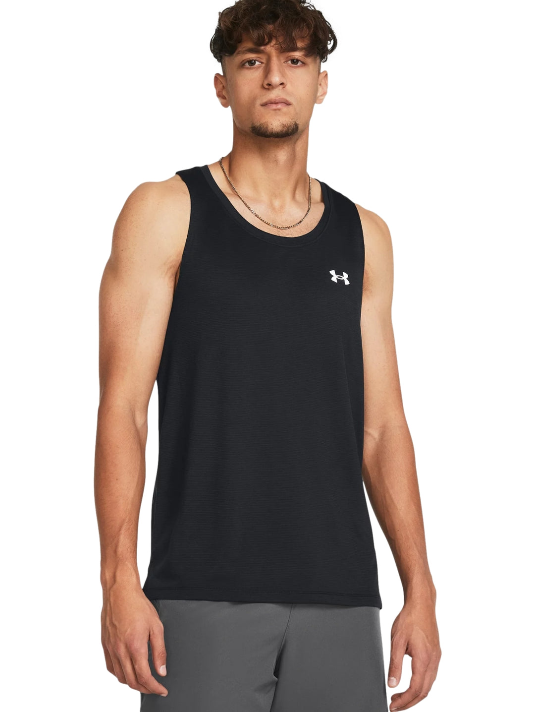 Under Armour UA Launch Singlet Negro para Hombre
