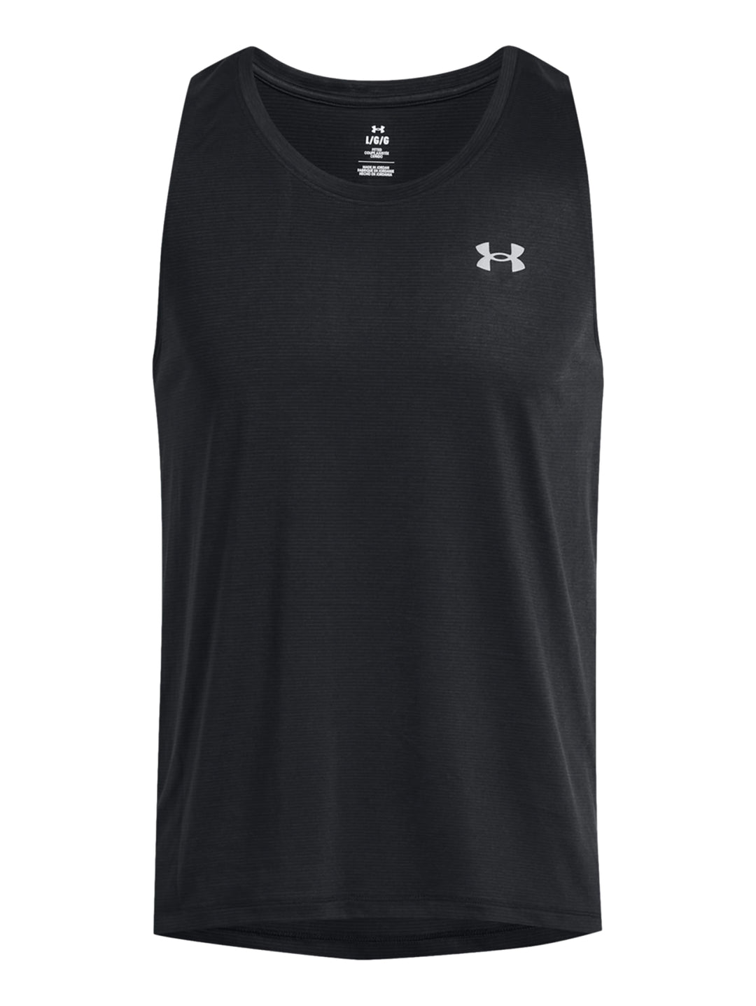 Under Armour UA Launch Singlet Negro para Hombre