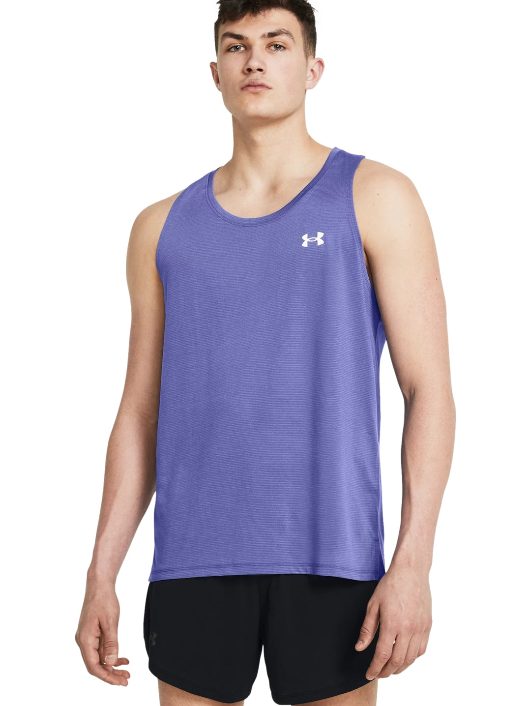 Under Armour Playera sin Mangas Launch Morado