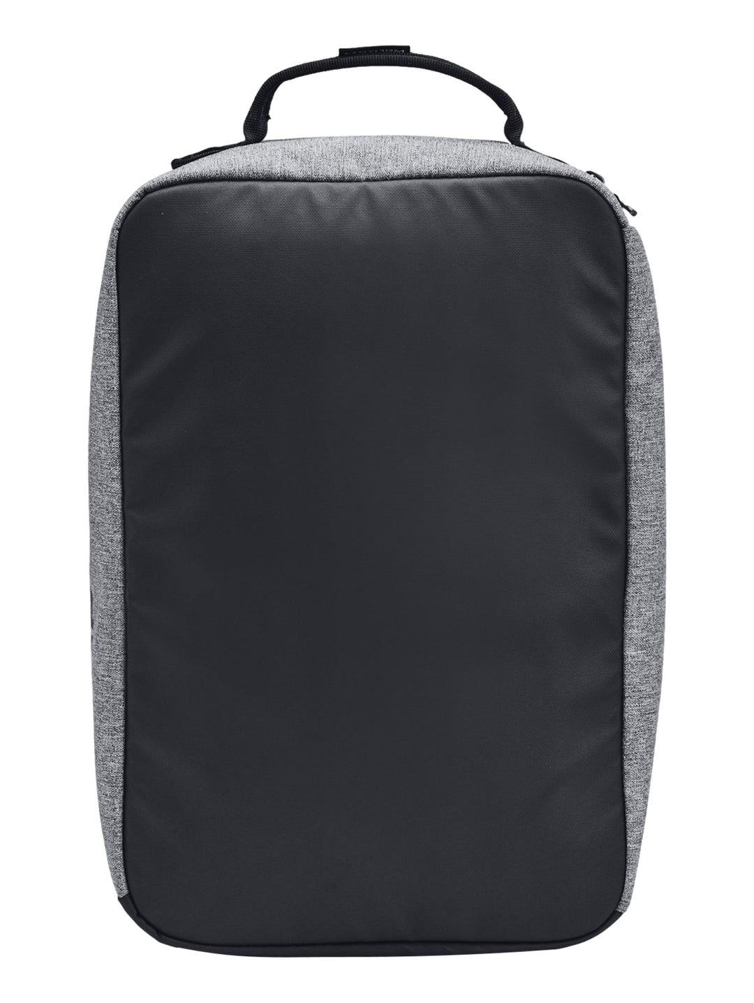 Bolsa para zapatos Under Armour en color gris con detalles y logotipo en negro, diseño deportivo y funcional.