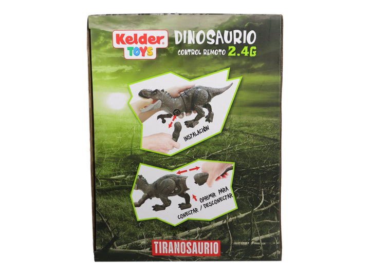 Dinosaurio de Control Remoto Kelder Toys Color Café