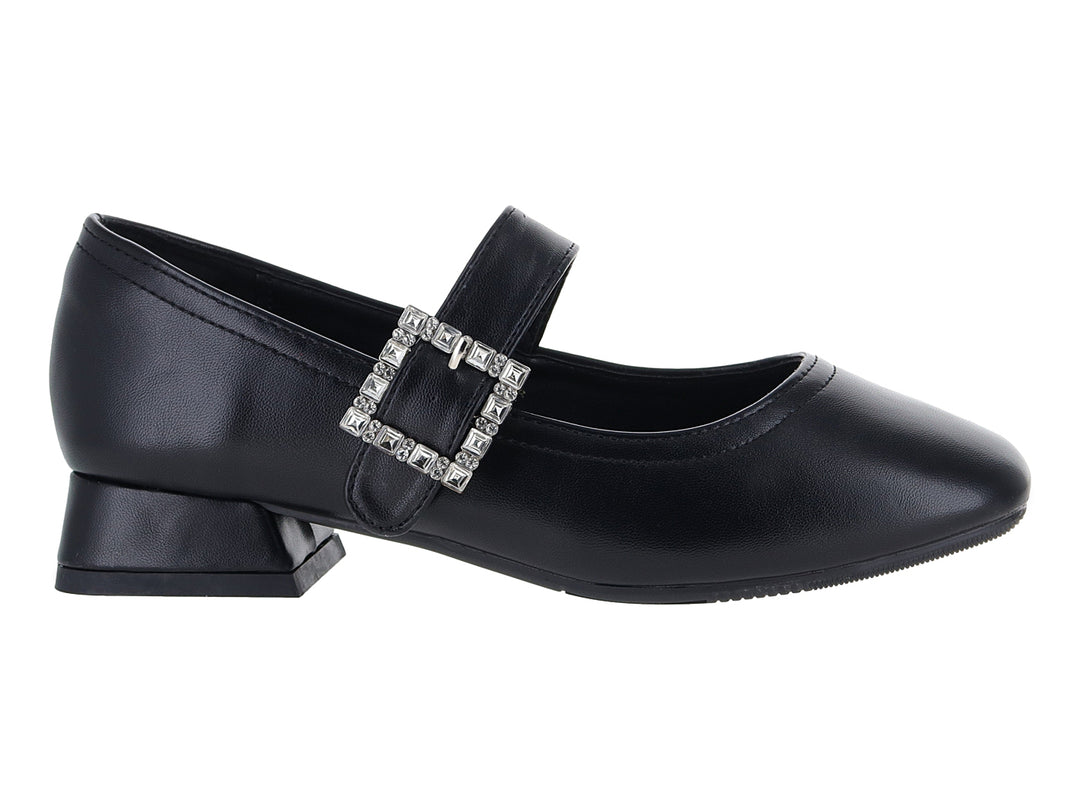 Zapato de Tacón Cuadrado Negro ROZE para Mujer
