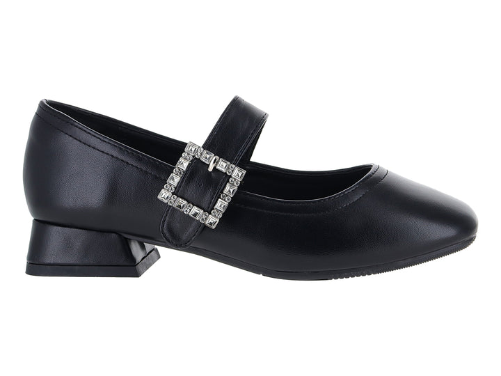 Zapato de Tacón Cuadrado Negro ROZE para Mujer