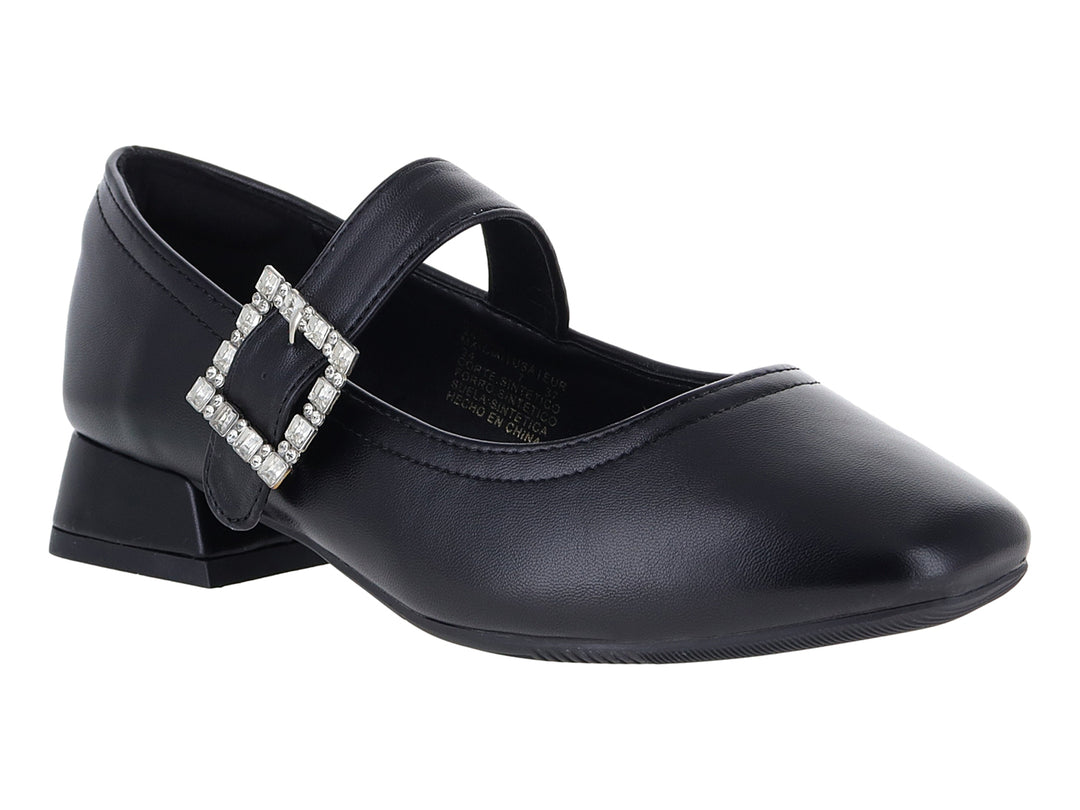 Zapato de Tacón Cuadrado Negro ROZE para Mujer