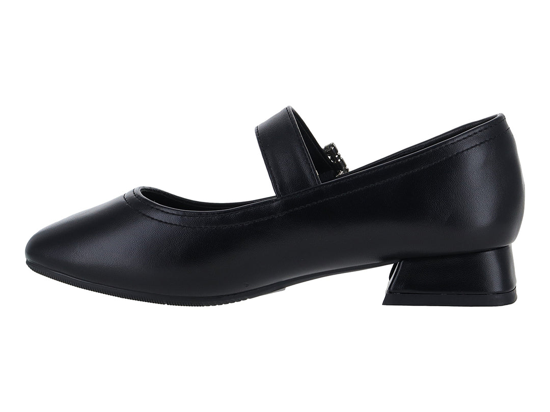 Zapato de Tacón Cuadrado Negro ROZE para Mujer