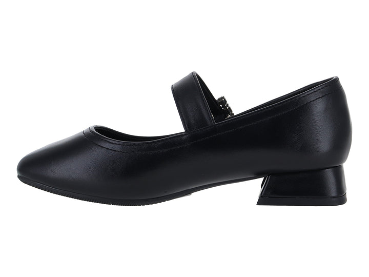 Zapato de Tacón Cuadrado Negro ROZE para Mujer