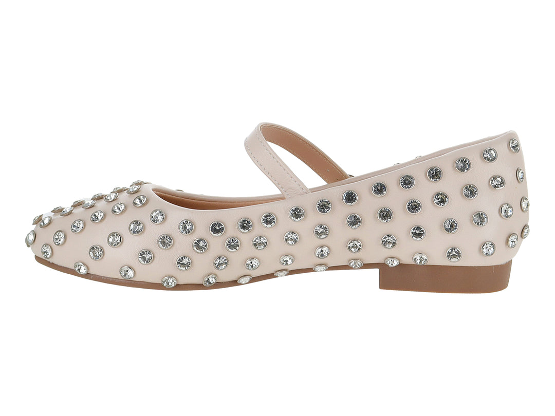 Zapatos Planos Roze Color Beige para Mujer