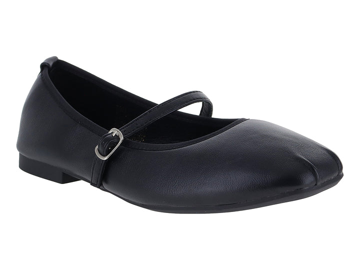Zapatos Planos Roze Negro Mate para Mujer