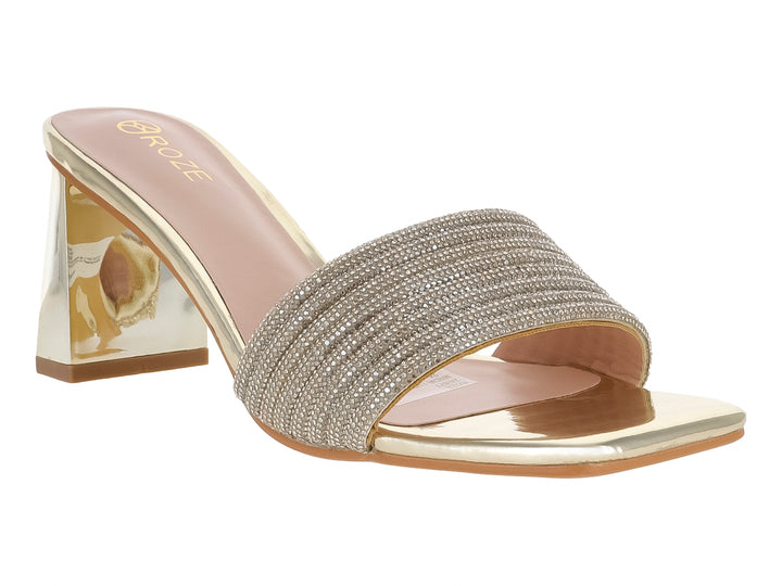Zapatillas ROZE Color Gold para Mujer