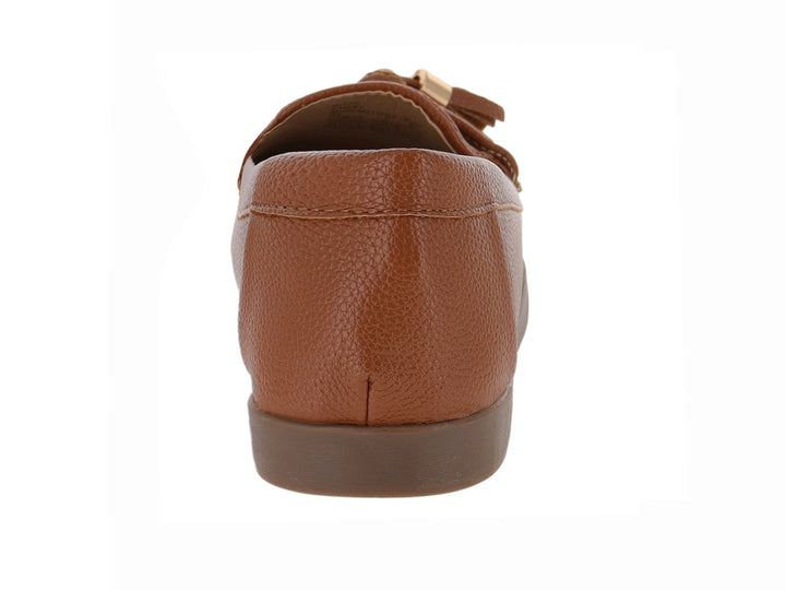 Zapatos Mocasín Driver Roze Color Camel para Mujer