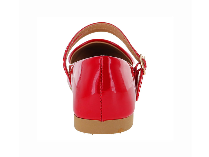 Zapatillas Ballerina ROZE Color Rojo Charol para Mujer