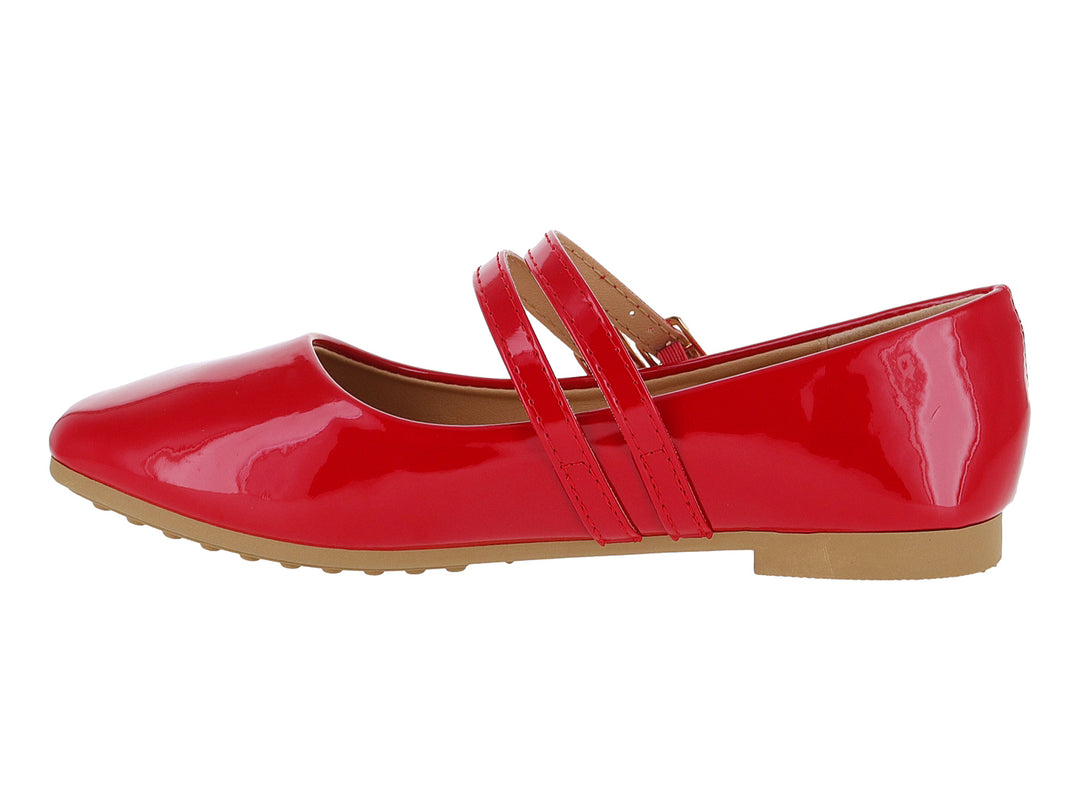Zapatillas Ballerina ROZE Color Rojo Charol para Mujer
