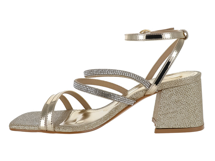 Sandalias de Fiesta Sary Dorado para Mujer