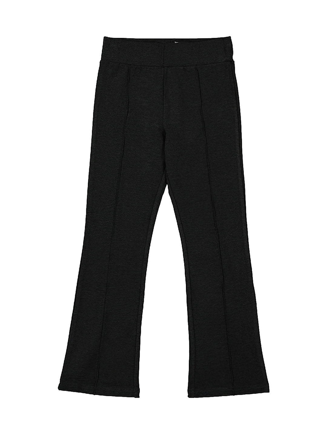 Leggings negros acampanados de la marca Mayoral con cintura elástica.