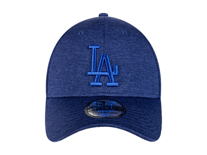 Gorra de béisbol New Era color azul oscuro con logotipo bordado de los Dodgers en el frente.