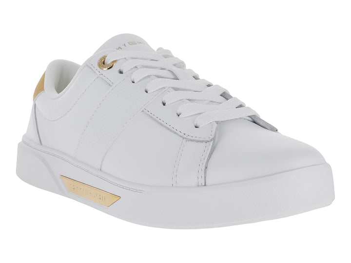 Tenis Tommy Hilfiger Chic Panel Court Blancos para Mujer