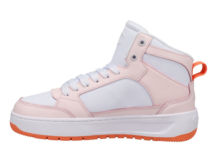 Tenis Champion Drome Hi Blanco y Rosa para Mujer